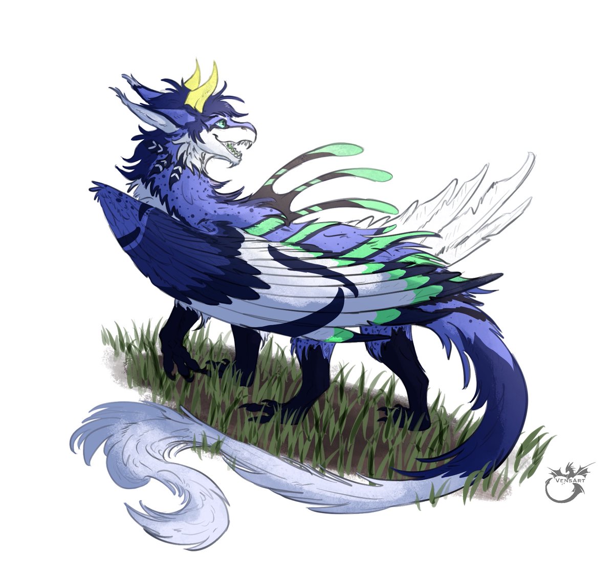 vensArt's tweet photo. Coming back from a short break with some more art.
This piece, I made for the amazing @TeamDragonsterr  during 2025's Art Fight^^ https://t.co/ciPcpjuriB