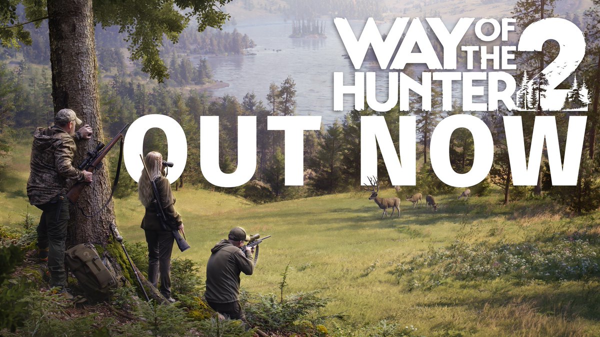 gamespark's tweet photo. UE5で進化した日本語対応狩猟シム続編『Way of the Hunter 2』正式発売―撫でられるようになった犬と一緒に広大な荒野で最先端のバーチャルハンティング体験
https://t.co/2WzducXots 
国内PS5/XBOX Series X|S版も配信開始。 
https://t.co/XcnguIy9Dk https://t.co/kyuVOduZIE
