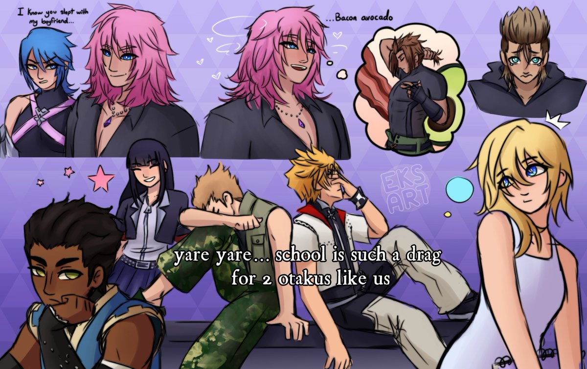 _eksart's tweet photo. unserious kingdom hearts sheet mhm mhm mhm https://t.co/3A5Zv0lBJb