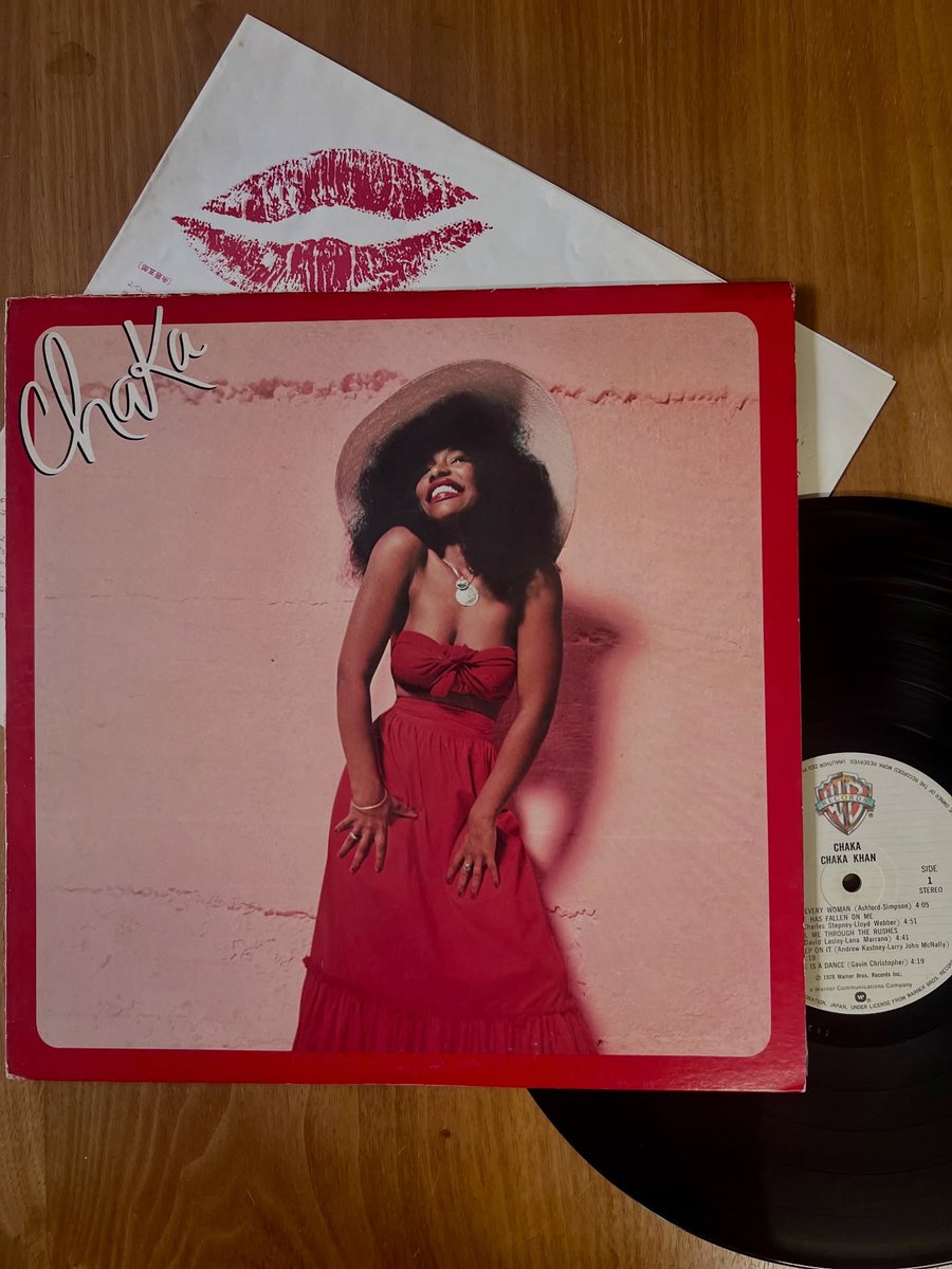 HedyReary's tweet photo. Thank you. Welcome to my listening room. I’m Every Woman by Chaka Khan, from the 1978 album Chaka. https://t.co/6RmoDbCMja