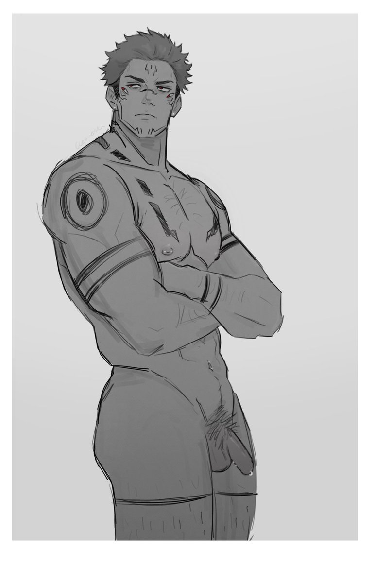 cleaveskn_'s tweet photo. anatomy practice 

#sukuna #両面宿儺 https://t.co/t5YQgdcC85