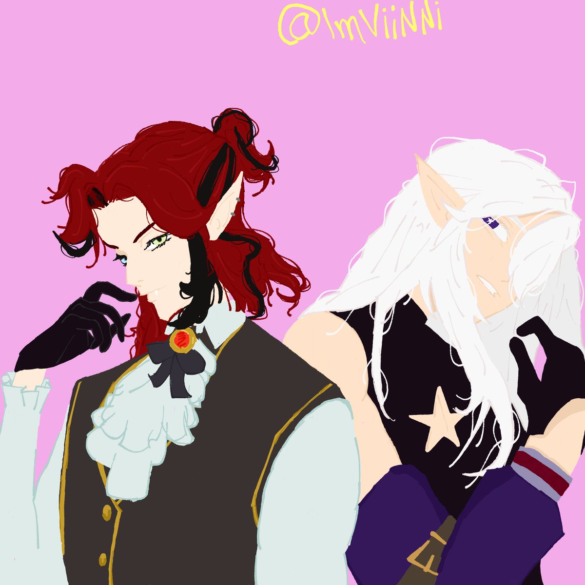 imViiNNi's tweet photo. Uma interação que eu não sabia que precisava tanto ver 

(testando um estilo um pouco diferente)
#wsmp #wsmpfanart https://t.co/7nmA0uGqwE