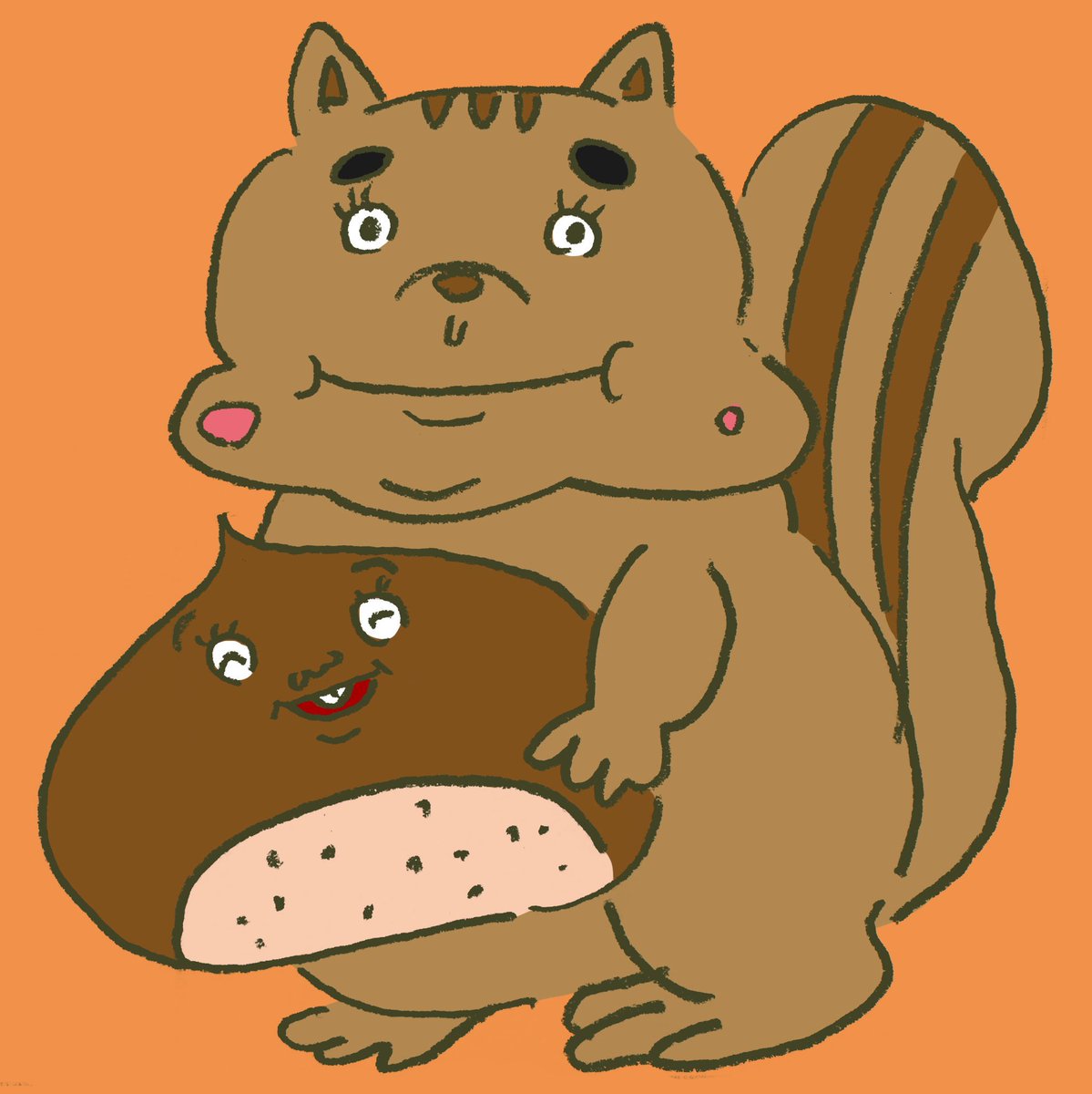 3dayu_manga's tweet photo. リスとクリのイラストです

#イラスト #illustration #ゆるいイラスト

9/30は #和栗の日 です https://t.co/sE1yBDGqge