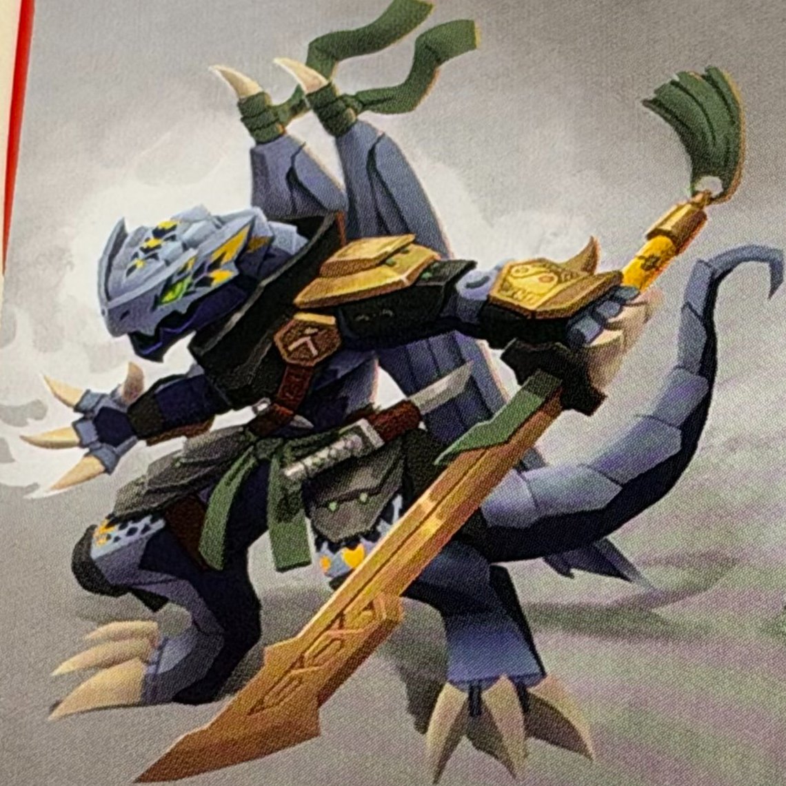 NinjagoShitpost's tweet photo. Look how cool he is. I really wish the set had looked like this https://t.co/UHEryQf8I3
