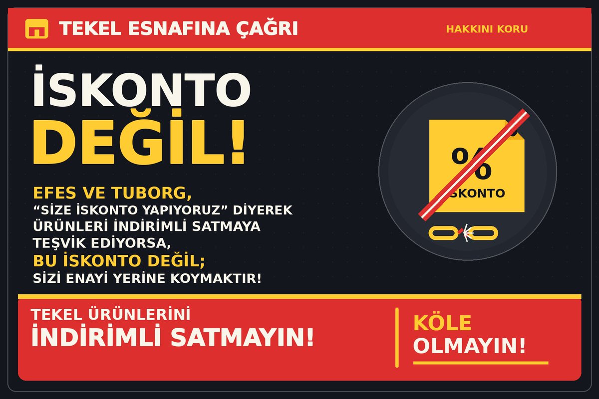 tekelbayiifdrs's tweet photo. Tekelci dostlarımızın dikkatine #efes #tuborg #esnaf https://t.co/9fmWwydLTL