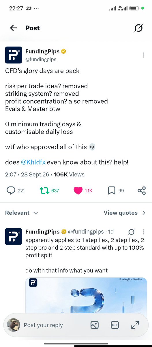 isaiahAd_'s tweet photo. @fundingpips @goldkingnyf9
@Zayn__X
@waliTrader6now
@victorrgold
@officialgypson

All task Completed, I strongly hope to be amongst the winners @fundingpips this would really help my journey and I'm grateful for this opportunity https://t.co/ZO4SbJ5ZvY