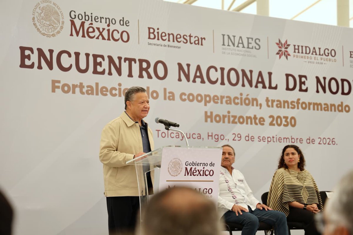 Sedeco_Hgo's tweet photo. Hoy nuestro estado es anfitrión del Encuentro Nacional de NODESS 2026, un espacio estratégico que reúne a liderazgos de todo el país para sumar esfuerzos, compartir buenas prácticas y consolidar modelos productivos incluyentes.
La inauguración estuvo encabezada por el gobernador, https://t.co/0xx8FDPSQQ