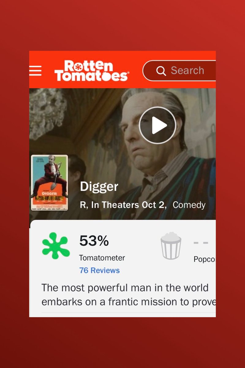MovSto's tweet photo. فيلم توم كروز الجديد «Digger» يحصل على تقييم 53% من النقاد على موقع الطماطم الفاسدة. 🍅🪏

أقل أفلامه تقييمًا منذ قرابة 10 سنوات! https://t.co/ListcqZ7u3