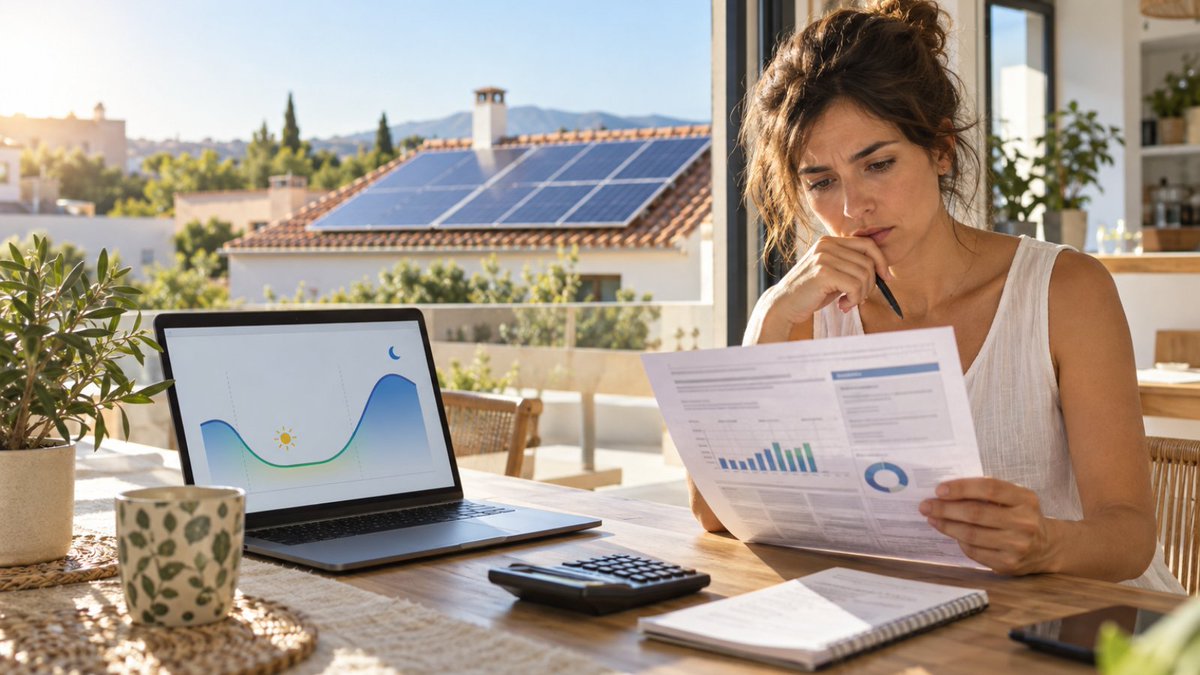 FivaEnergy's tweet photo. ☀️ 5 de agosto: España bate su récord histórico de generación solar.

⚡ Ese mismo mes: primera factura por encima de 100 € desde 2022.

Te lo explicamos 👇
🔗 https://t.co/Ca40Wt4tKC

#PrecioLuz #FacturaDeLuz #Fiva https://t.co/xsunQb4ZnD