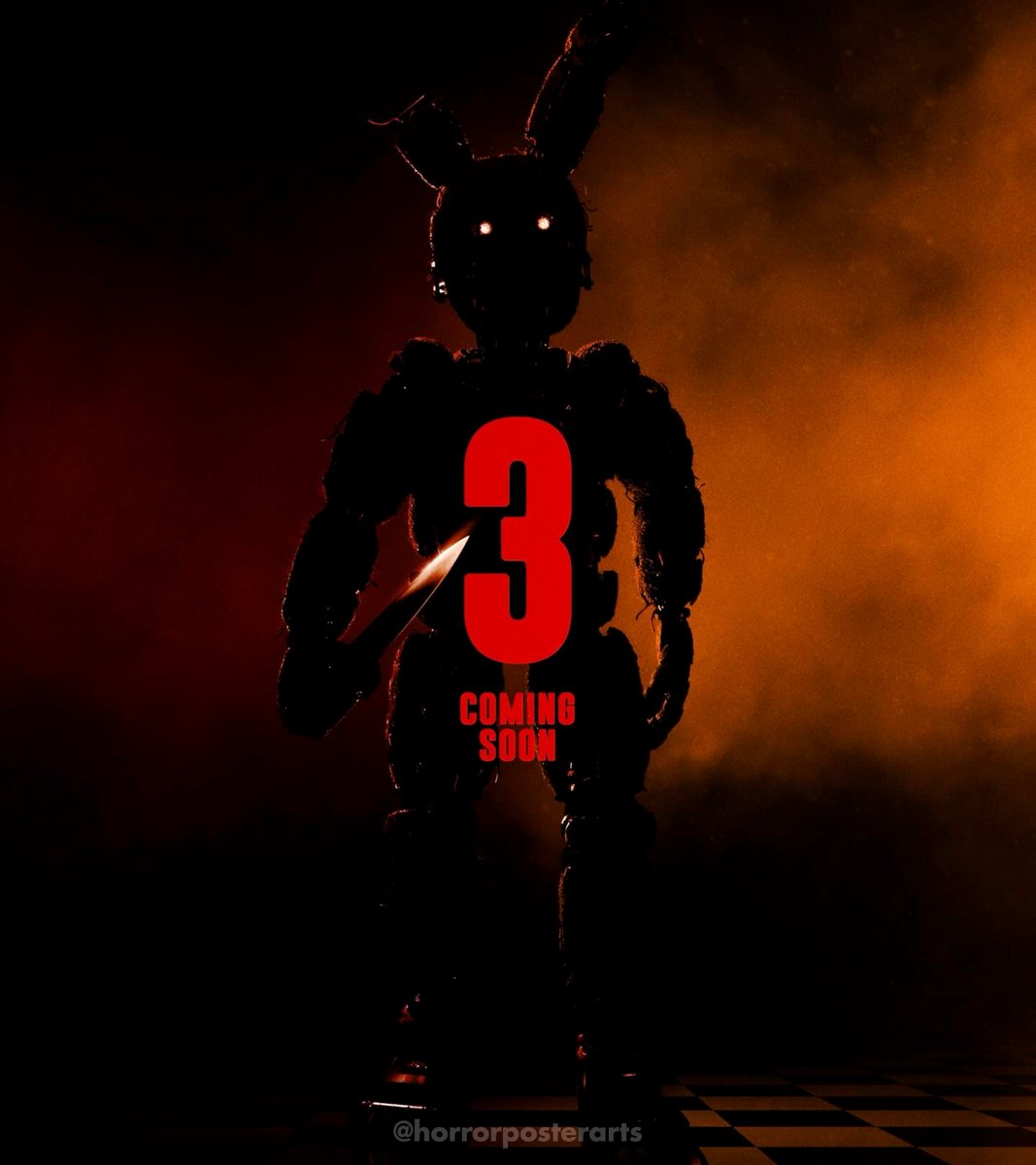 Fantime_Horror's tweet photo. 🚨 The Five Nights at Freddy's 3 movie will officially begin filming in 2027!

Matthew Lillard confirmed an early script is already done and the team is "really excited about it". 🎬 https://t.co/fOhWMGJPhe