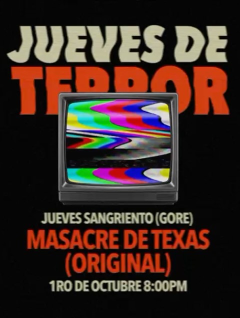 PuntoBohemio's tweet photo. #ArteCultura
@somoselcangrejo promete #cine atemorizante con los "Jueves de Terror", una función gratuita con temáticas distintas cada semana, iniciando con "Masacre de Texas" (EEUU, 1974) de Tobe Hooper.

Jueves 1° de octubre en Vía Argentina, entrada gratuita a las 8PM

#Panamá https://t.co/C1pPv1iXFv