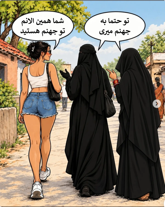 vakilipor's tweet photo. شما همین الان هم تو جهنم هستید.😄 https://t.co/JRBCZv4UFq