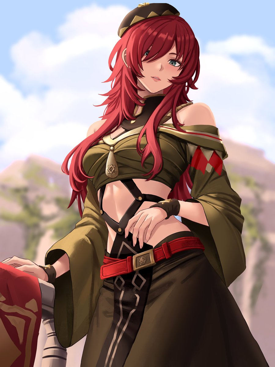 Yan_Kodiac's tweet photo. Dante from Fire Emblem Fortune's Weave https://t.co/GKQBVS3ABR