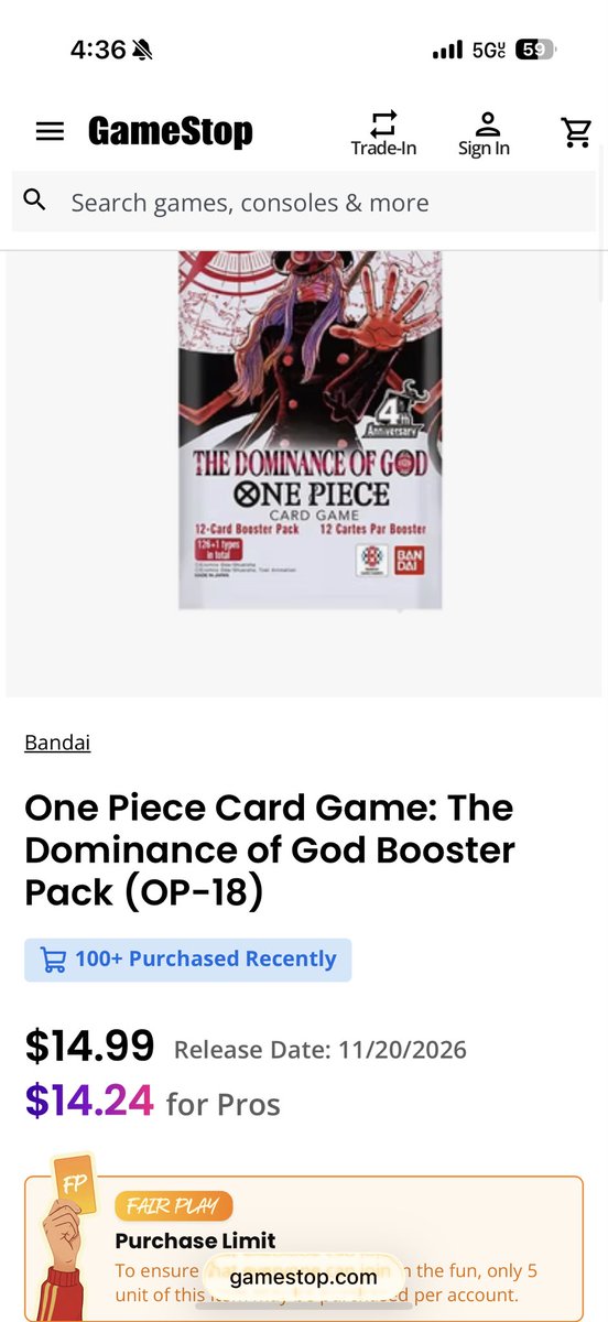 aka_Bloo's tweet photo. @AndyCollectz Fuck you @gamestop https://t.co/FxHQWy7NaG