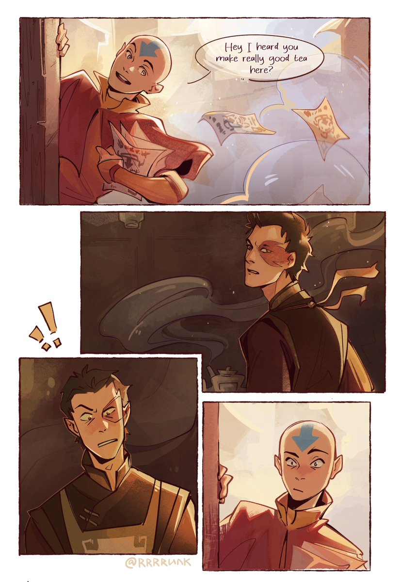 rrrrunk's tweet photo. Kinda weird waiters at this tea shop...
#atla au https://t.co/S9DM8Q6PUw