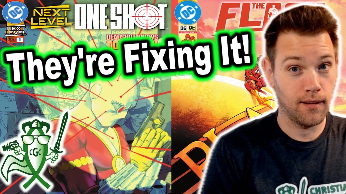 christian_geek's tweet photo. Some Needed Changes Coming! - DC COMICS CHRISTIAN REVIEWS (EIW) https://t.co/x1AFdIZxVf via @YouTube
#DCcomics #DCuniverse #DCUniverseInfinite #SuicideSquad #TheFlash #christiangeek #christiangeeks #christiannerd #christiannerds #christiangeekcentral #spiritbladeproductions https://t.co/HvzNgF8qSf