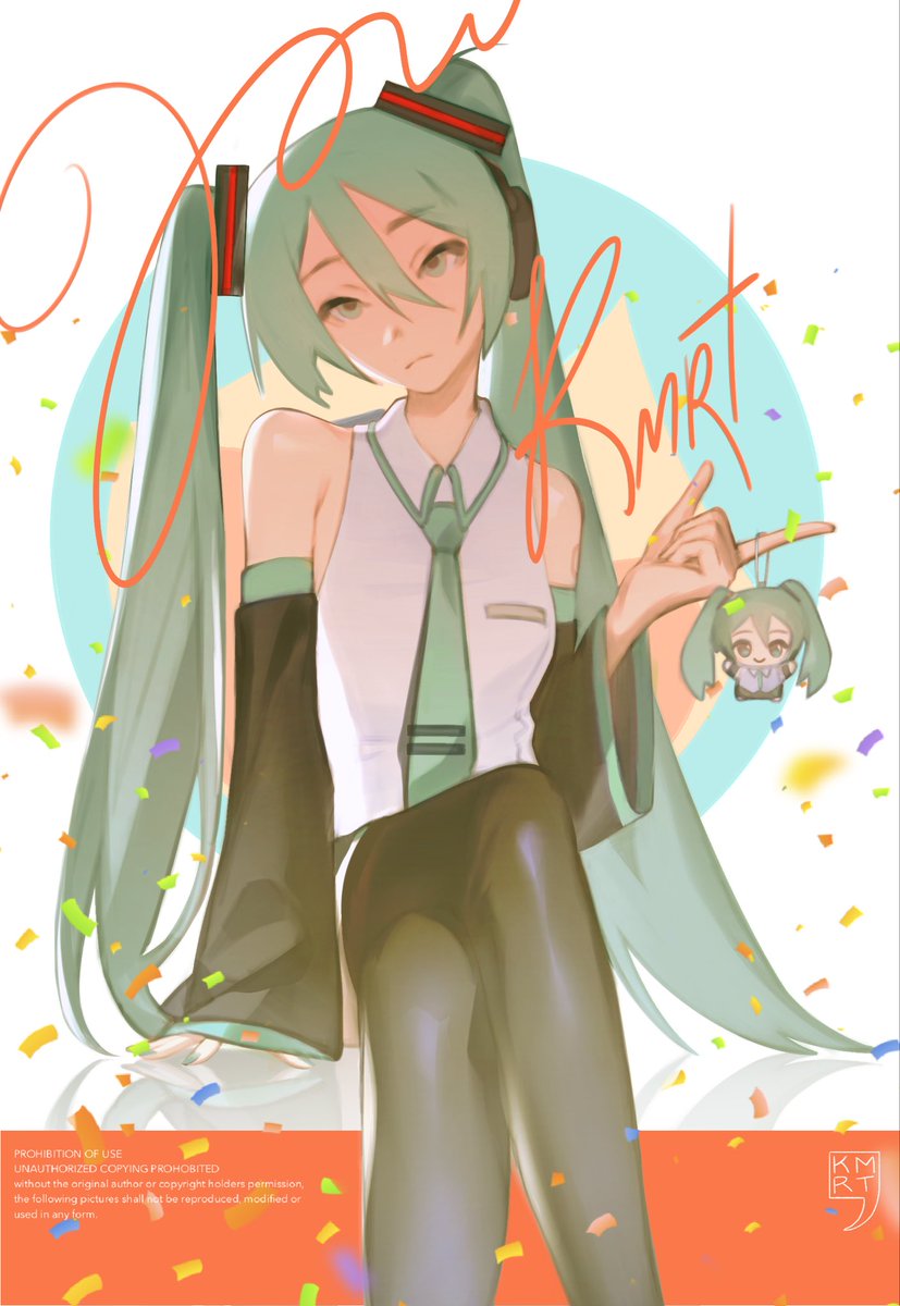 komarita_'s tweet photo. I wanted to try painting in my old artstyle #HatsuneMiku #VOCALOID https://t.co/qfqL40QAad