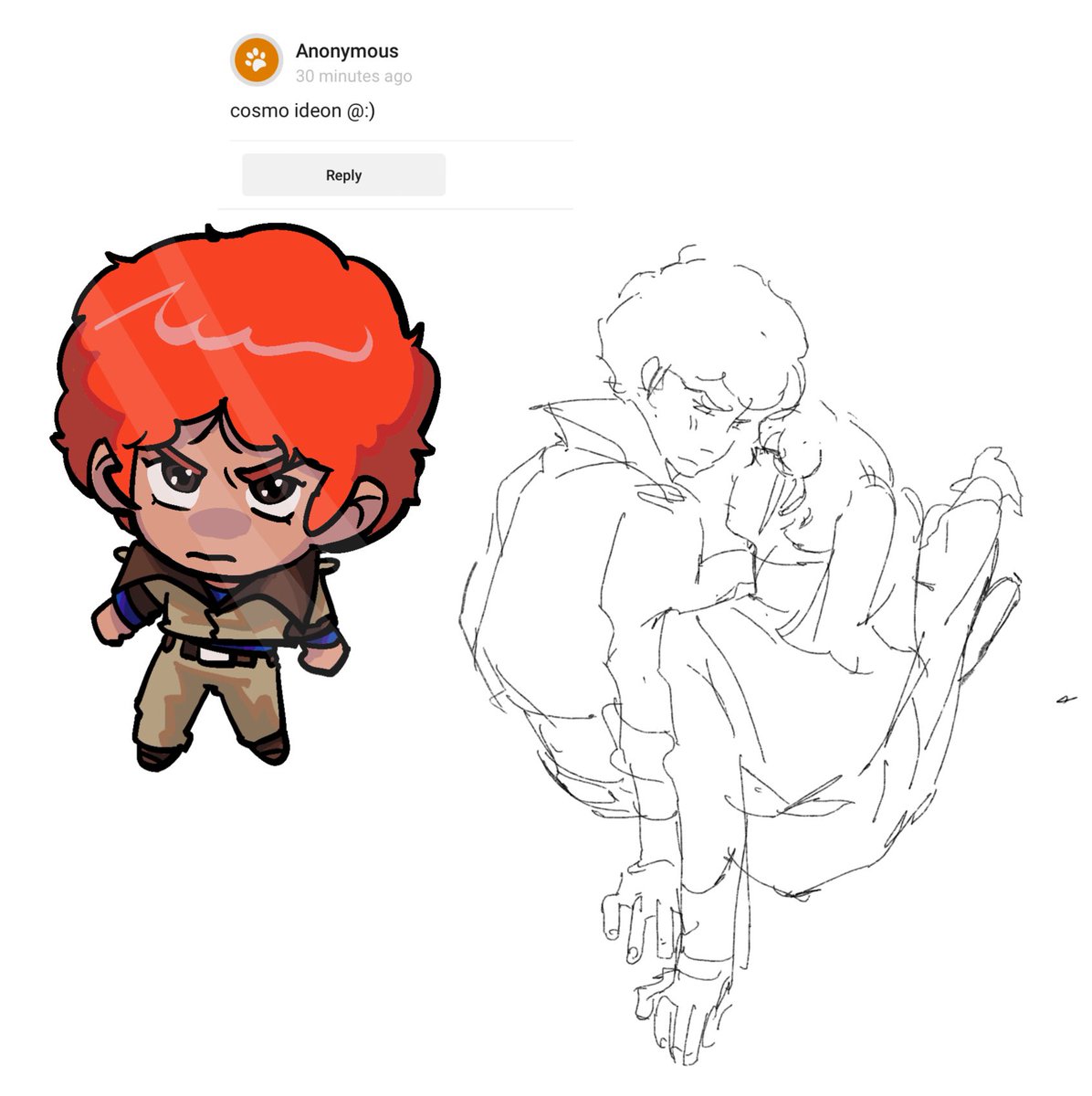 esshemasha's tweet photo. waahh what a good era i need to go back to scribbling on procreate https://t.co/Lb1UkCOMwI