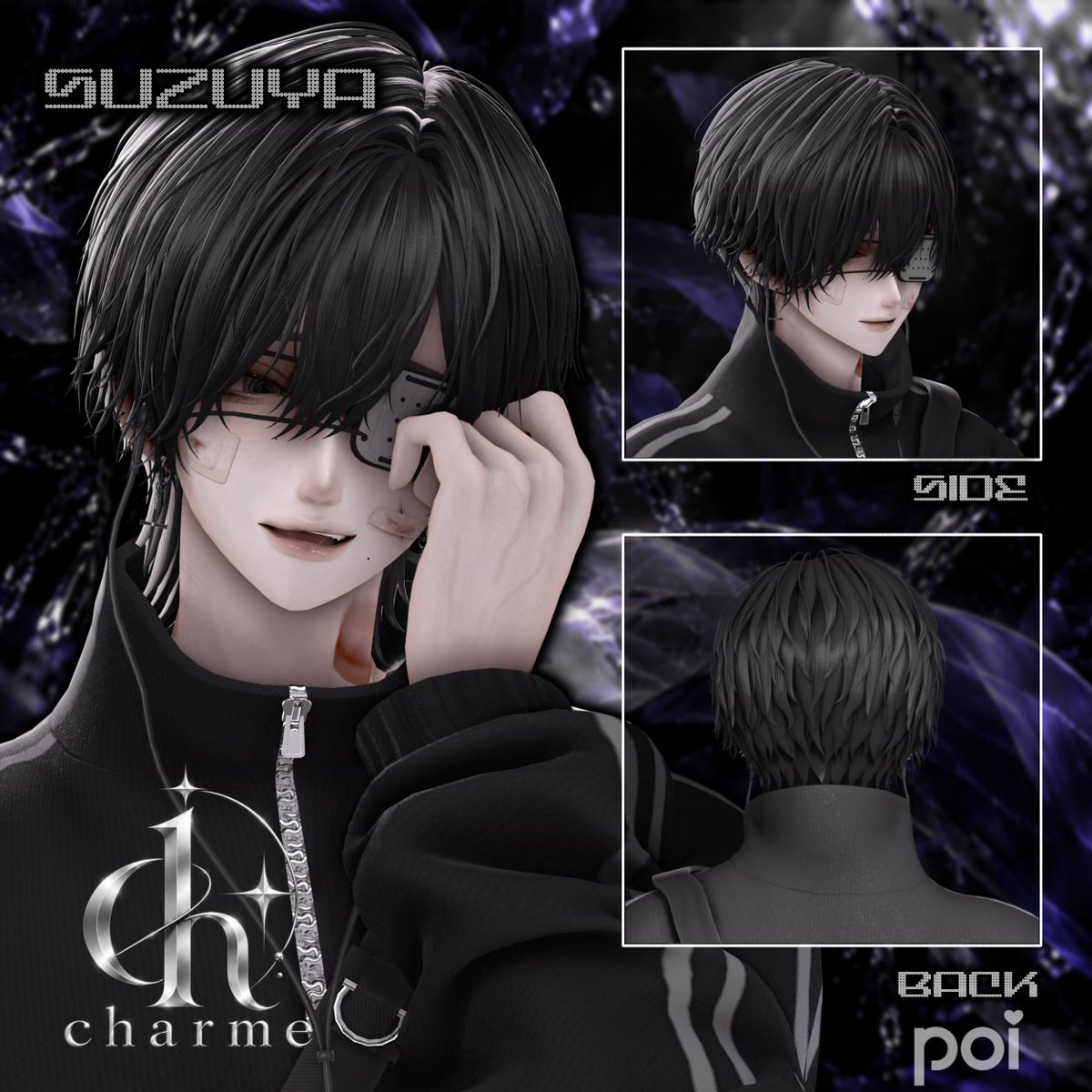 charme_3D's tweet photo. おはようございます✦
現在新作hairのプレゼント企画を開催しています🎁

商品ページの❤が 500件 を超えたため
プレゼント人数を ＋5名 追加いたしました ✦

100いいねごとに＋1名 追加となりますので
引き続きご参加ください！

本日のモデル画像【紗夜-Suzuya-】 https://t.co/VGaYeG2Txz