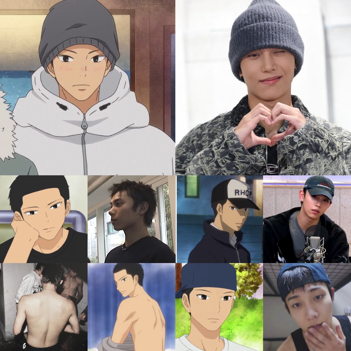 moyanoona_'s tweet photo. I still find it fascinating how there’s an anime character that looks like Ryul with almost the same name “Ryu”!! https://t.co/PoephygUmy