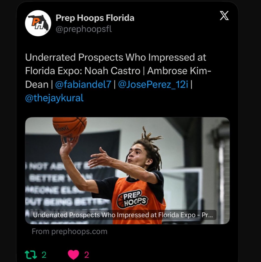 TheJayKural's tweet photo. Jayden kural class of 2028 5’8 
Underrated prospect 
@wcpa_bball @FLPrepVarsity @AP_Writess @prephoopsfl @intensehoops813 https://t.co/hYoLZs3rh2
