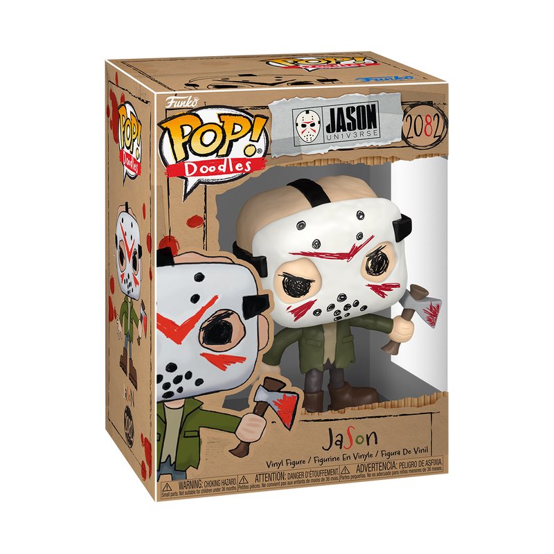 JasonUniverse13's tweet photo. Sketch out the perfect spot for POP! Doodles Jason in your Friday the 13th collection! Now on the @OriginalFunko website. https://t.co/QWo6Z20sJU