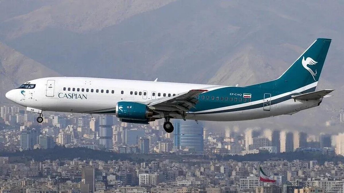 TheLatestReport's tweet photo. Turkish authorities have seized a plane belonging to Iran’s Caspian Airlines at Istanbul Airport, an official said Tuesday, with Turkish and Iranian media linking it to an unpaid three-million-euros ($3.4 million) debt.

#Istanbul #Turkey #Iran https://t.co/nCitbipIXR