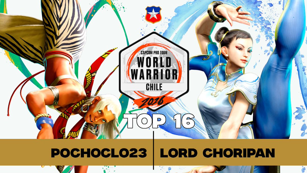ChileReplays's tweet photo. + world warrior chile! top 16!
https://t.co/aQUkqdUIlC
@UAFG_AR https://t.co/jbNP7BHpu1