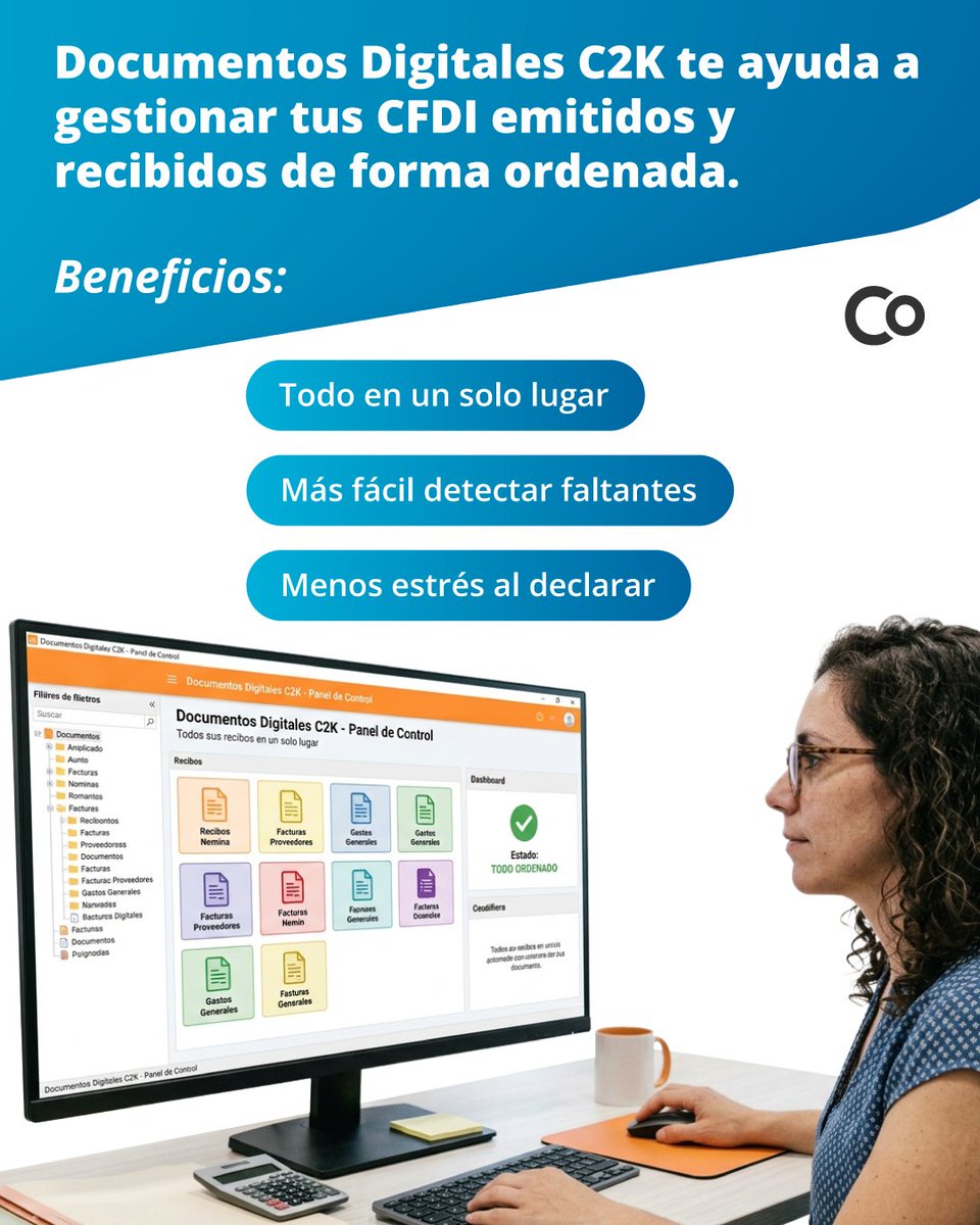 Control2000's tweet photo. Aprovecha estos últimos días de septiembre para ordenar tus comprobantes con Documentos Digitales C2K y declarar con tranquilidad. 😎
https://t.co/n6omhODlOW ✅

#DocumentosDigitalesC2K #CFDI #Control2000 https://t.co/KLVlKw7zYu