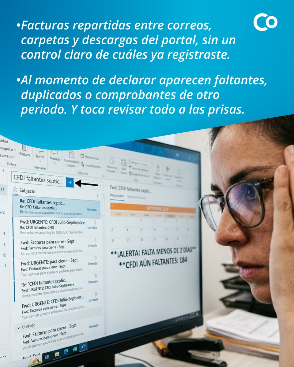 Control2000's tweet photo. Aprovecha estos últimos días de septiembre para ordenar tus comprobantes con Documentos Digitales C2K y declarar con tranquilidad. 😎
https://t.co/n6omhODlOW ✅

#DocumentosDigitalesC2K #CFDI #Control2000 https://t.co/KLVlKw7zYu