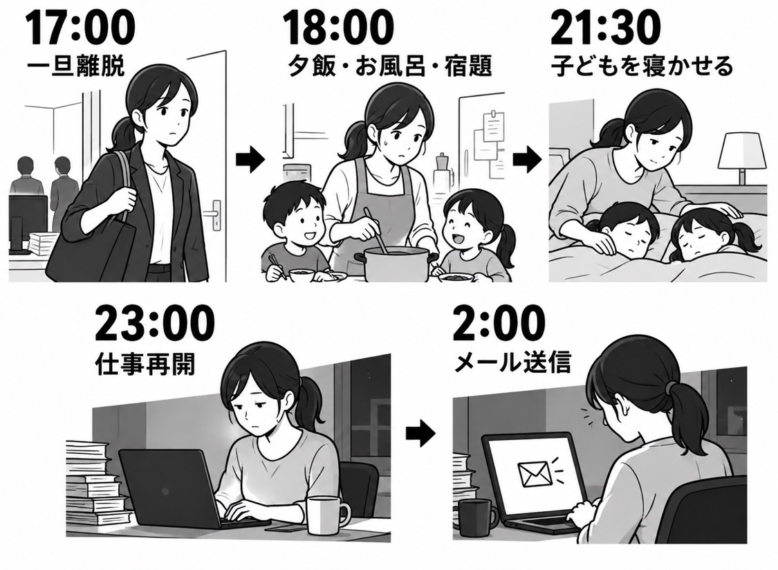 KenTana2020's tweet photo. 身近な女性管理職の働き方を見てると尊敬はするけど憧れないんだよな。
少なくとも妻にはやらせたくない。 https://t.co/eZMjcHL7cO