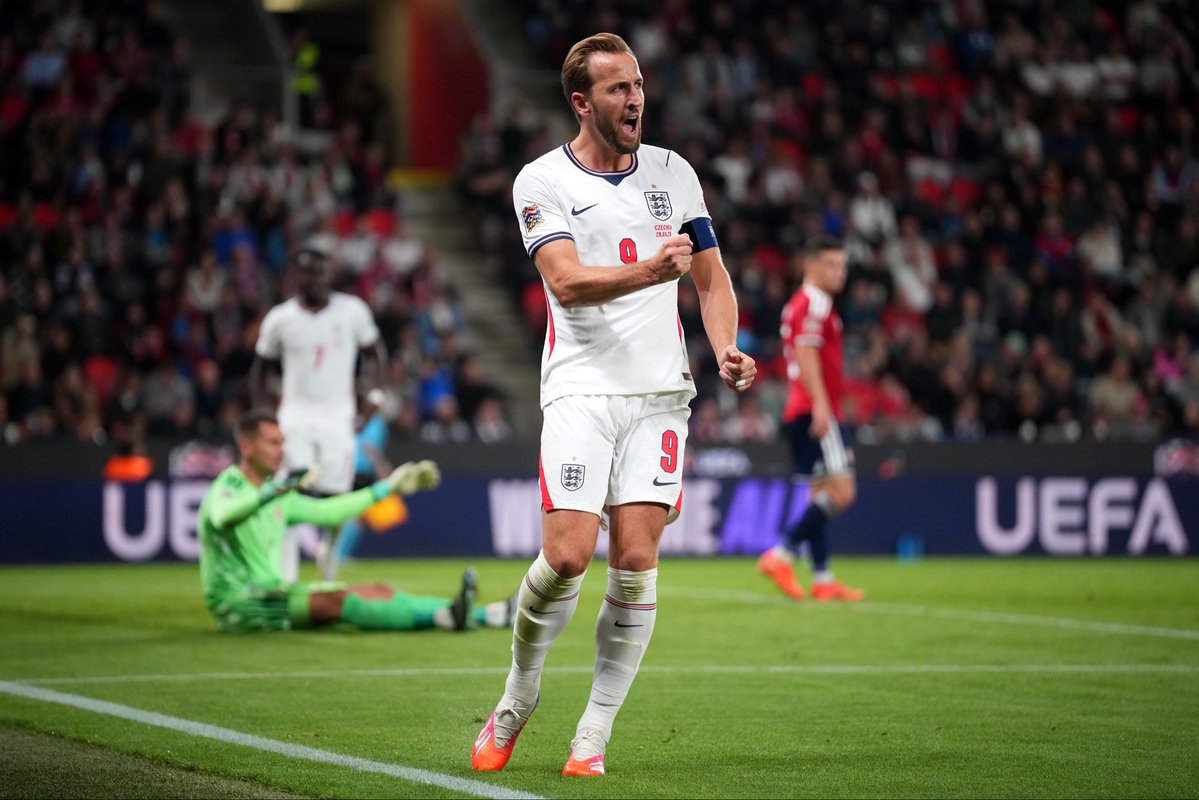 HKane's tweet photo. Job done in Czechia! Let’s keep moving! 💪🏴󠁧󠁢󠁥󠁮󠁧󠁿 https://t.co/neWTVqtZbb