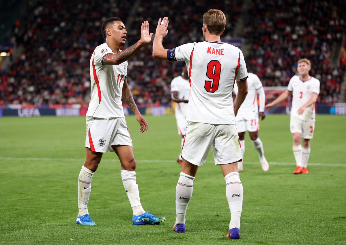 HKane's tweet photo. Job done in Czechia! Let’s keep moving! 💪🏴󠁧󠁢󠁥󠁮󠁧󠁿 https://t.co/neWTVqtZbb