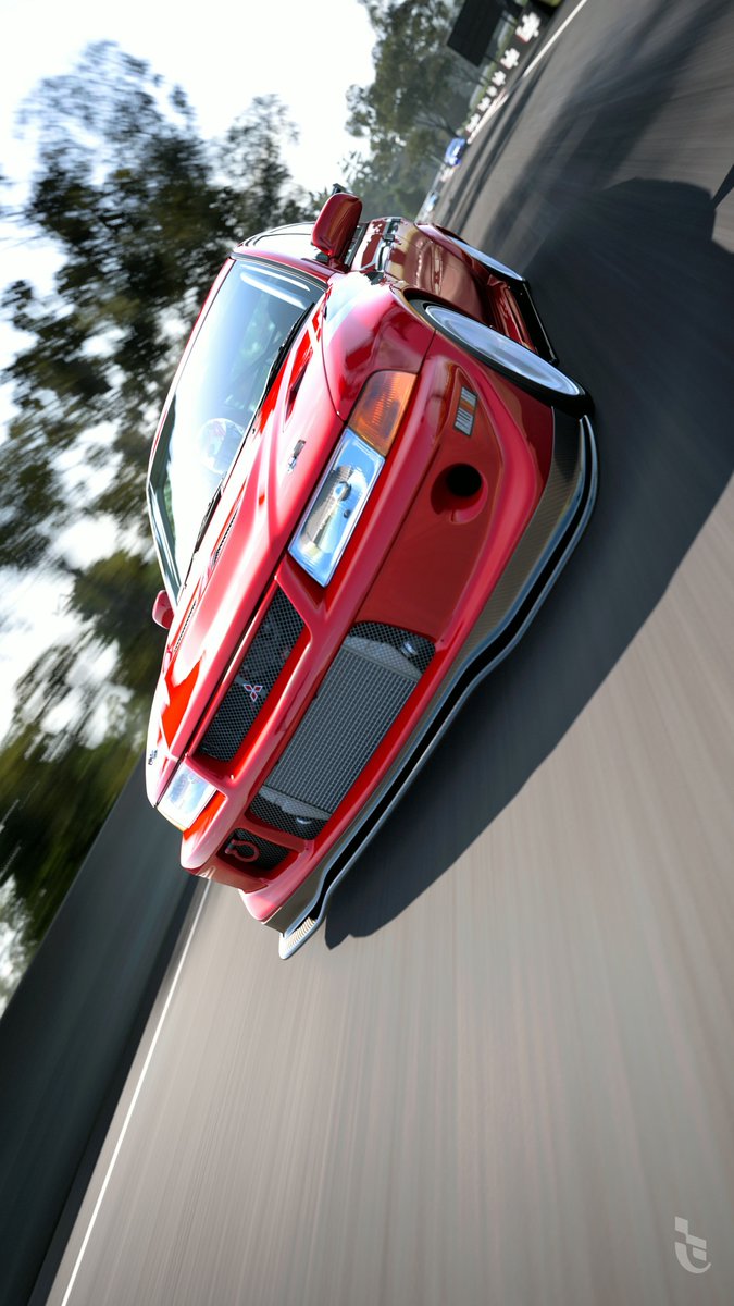 hazusukeyz's tweet photo. Pure Evolution. Embrace the Rush.
#Mitsubishi #LancerEvolution
#GT7 #VirtualPhotography #VPWorld https://t.co/kTVsZkdHZM