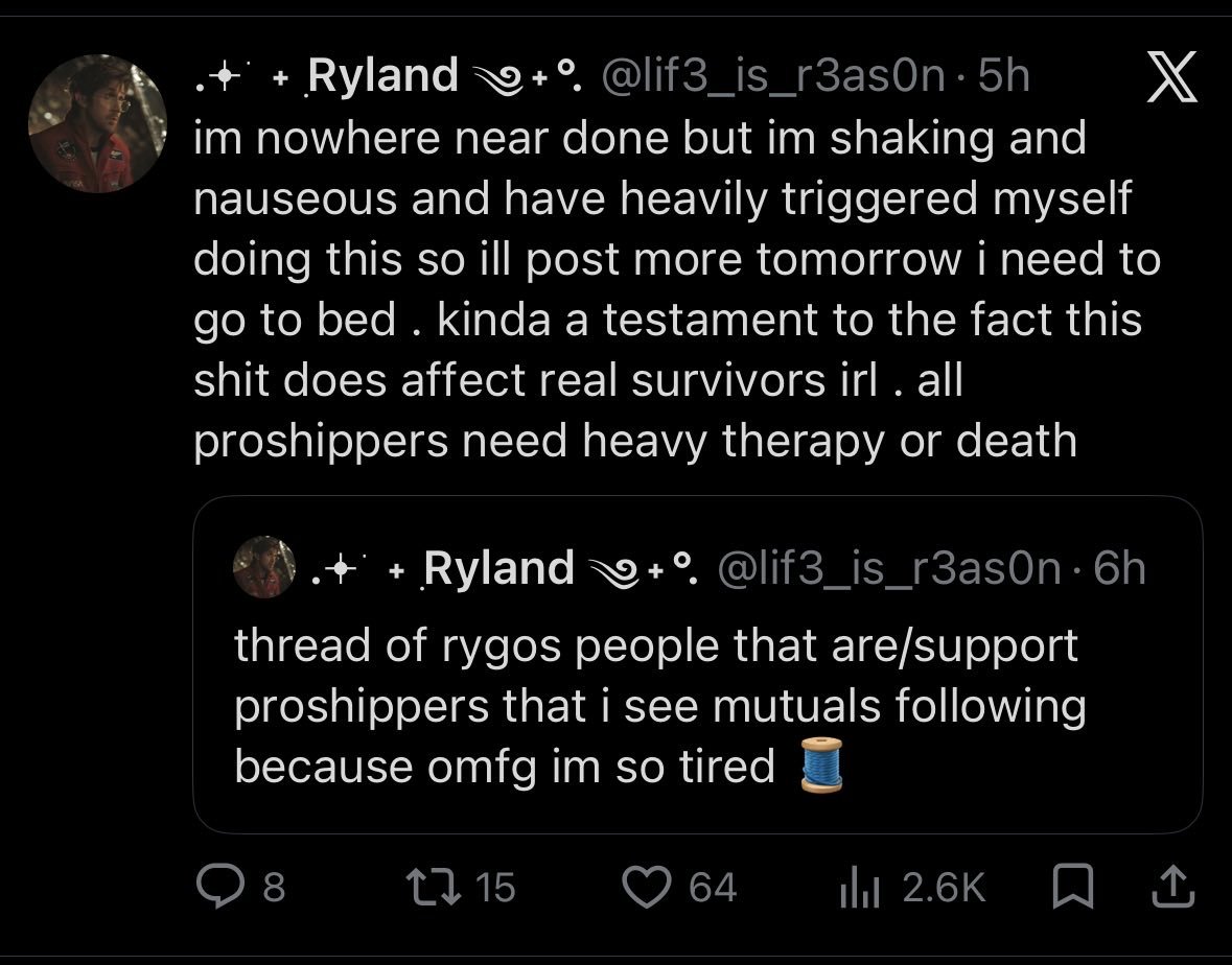 Popstarian64's tweet photo. Antis be like "I purposefully interacted with accounts and fictional content I don't like, and I'm literally crying, shaking, screaming, pissing, shitting, and projectile vomiting." https://t.co/JCs1143C5A