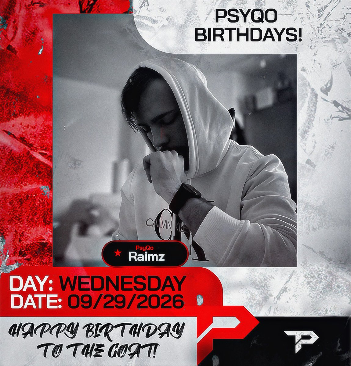 OfficialPsyQo's tweet photo. Happy Birthday 🎉 @RaimzOG https://t.co/0LSc7Hf4Jm
