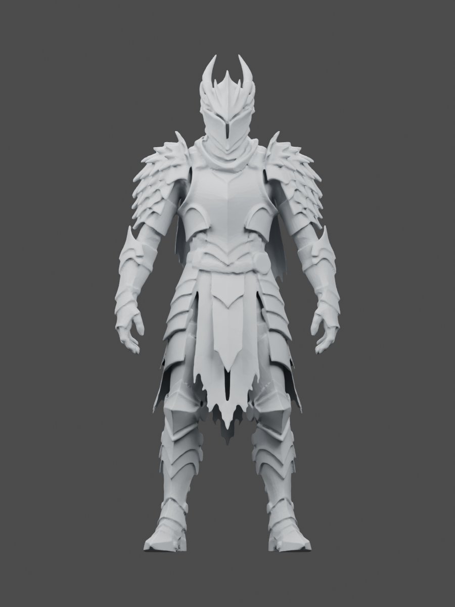AshenSpireGames's tweet photo. THE DRAGON KNIGHT IS ENTERING THE BATTLEFIELD.

Our Dragon Knight Captain is officially taking shape in 3D.

From concept art to armor, silhouette, and battlefield presence — this is the first step toward bringing one of ASHEN SKIES’ most dangerous Captains to life.

🔥 Wyrm-Blood Champion
⚔️ Frontline pressure
🐉 Bonded Ember Drake
🏰 Built for the siege

This is still an early model, and there’s a lot more detail coming.

But the war is starting to look real.

The Dragon Knight is coming.

#AshenSkies #DragonKnight #GameDev #IndieDev #3DModeling #UnrealEngine #DarkFantasy