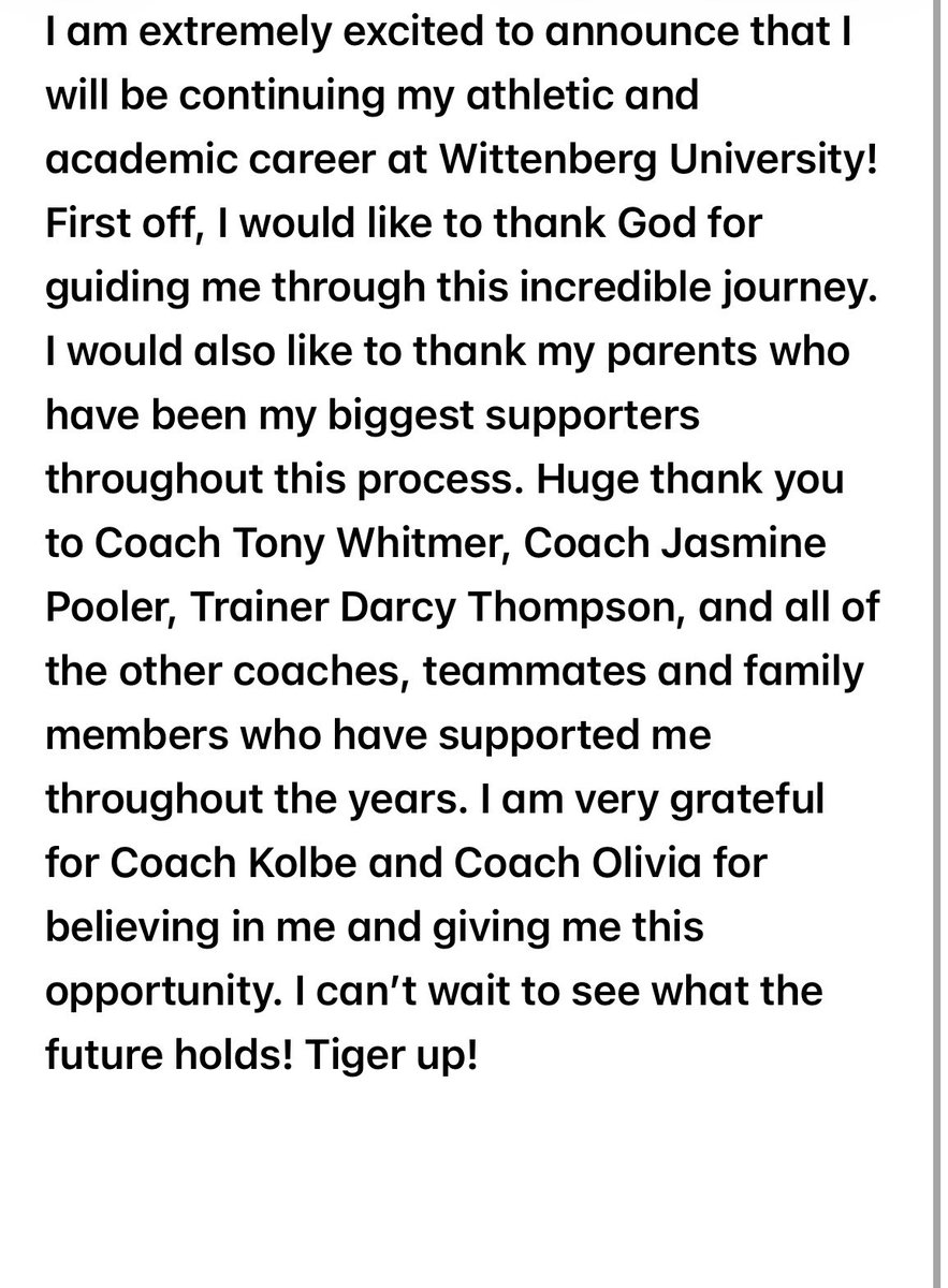 jonnaalbertson's tweet photo. Tiger Up!  #committed https://t.co/Die888th7D