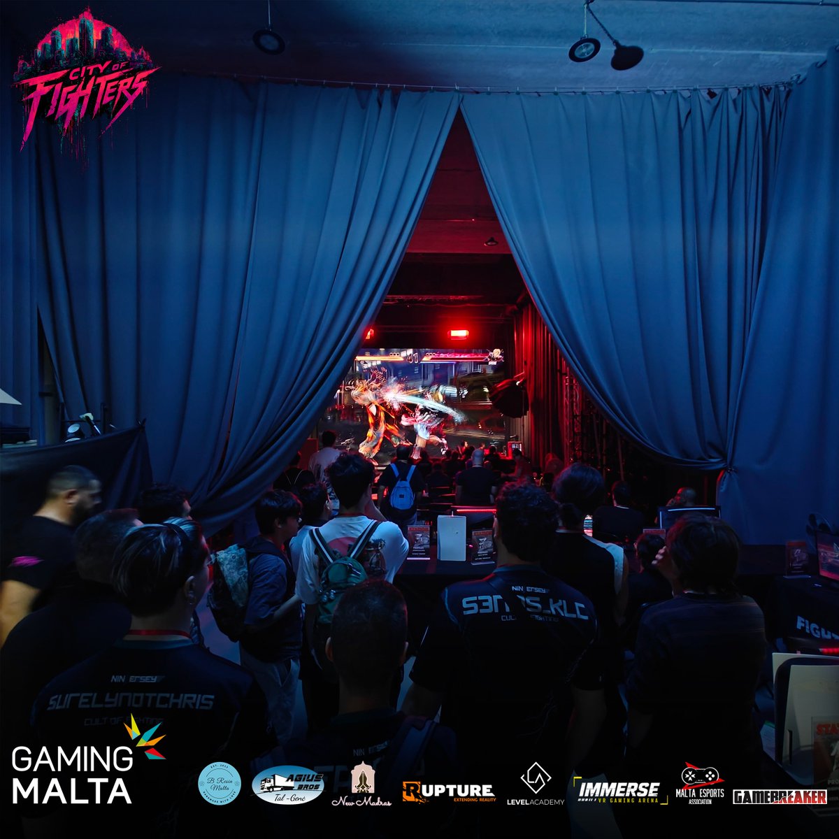 CityofFighters1's tweet photo. Honoured to have served our country, our Tekken community, and the Europe 1 region with FIGHTING FORTRESS, a Dojo Tier 3 event.  

We truly hope everyone enjoyed the experience as much as we did. It took an incredible amount of hard work to bring it all together, but in the end, every effort was worth it.  

The concept of FIGHTING FORTRESS was formed two years ago and last Saturday, it finally became a reality.  It truly feels surreal.  

Our community is now achieving success not only locally, but across the continent—and with our special announcement, perhaps we can reach even further. 

 Thank you to everyone who believed in the vision, supported us, competed, attended, and helped make FIGHTING FORTRESS a reality.   

This event is proudly supported by GamingMalta, as part of its ongoing commitment to Malta's grassroots esports community.  

@gamingmalta  | @levelacademygg   | Rupture  | Immerse | Agius Brothers Co Ltd. | B Resin Malta | New Madras Indian Restaurant  | Gamebreaker | @malta_esports