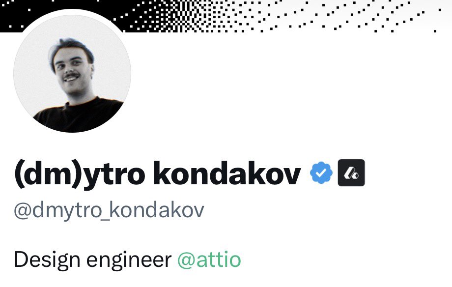 dimuuu's tweet photo. LFG, got my lil @attio badge https://t.co/zXYZHqsiCx