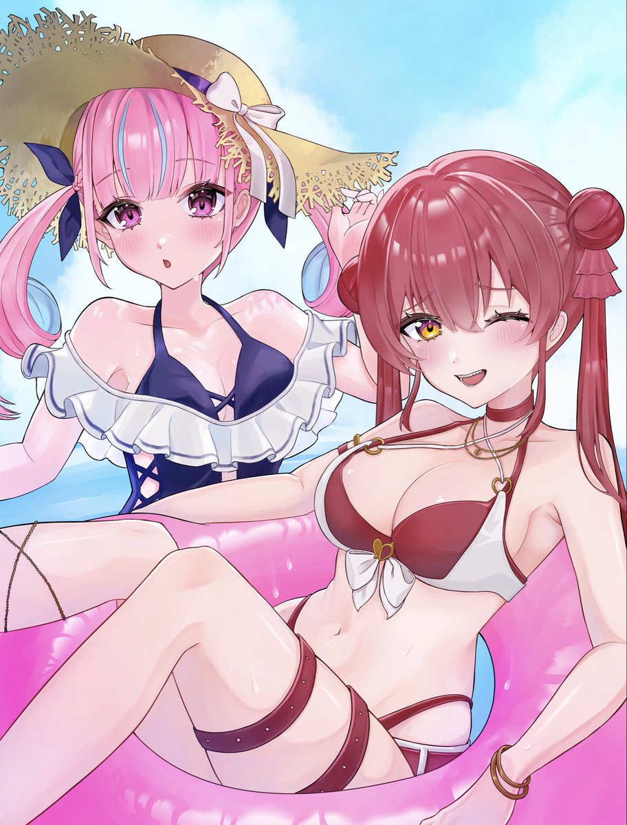chuukamen_'s tweet photo. #マリンのお宝
 #あくあーと https://t.co/Awp73PkuJ9