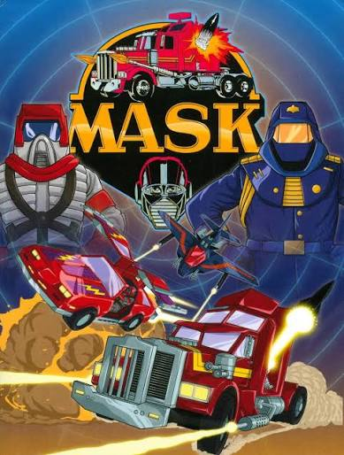 landofthe80s's tweet photo. On this date in 1985, the "M.A.S.K." (Mobile Armored Strike Kommand) animated series debuted on television. 

BITE-SIZED FACT | The cartoon was developed alongside Kenner's M.A.S.K. toy line, with the toys and animated series helping introduce kids to the characters and vehicles. #80s