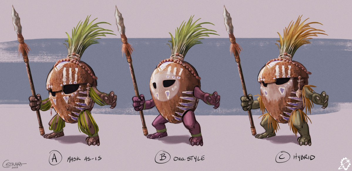 ILMVFX's tweet photo. "The biggest challenge in translating Heihei from a stylized to “realistic” design while keeping the spirit of the character was mostly about his eyes. He’s got buggy, vacant eyes, and we quickly found that that was really alarming on a realistic chicken! So there was a lot of iteration on his eyes to find that sweet spot of stylization and realism to make him still recognizably Heihei," said Senior Concept Artist Casey Straka about her work on Disney's new production of Moana.

Learn more about the work: https://t.co/2VWTKRB8I4