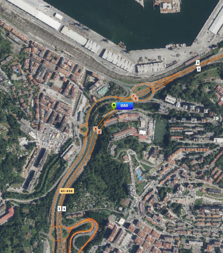 trafikoaEJGV's tweet photo. 🚧ℹ️Errepidea ITXITA❌#Gi636 Km 2 #Errenteria-n Donostiako norantzan #Bide_Lanak direla eta
➡️Desbideratze seinaleztatuta
🚧ℹ️Carretera CORTADA❌en Gi-636 Pk 2 Errenteria sentido Donostia por obras en calzada
➡️ Desvío señalizado
☎️ 011
#Trafikoa https://t.co/aBkKsmDJNs