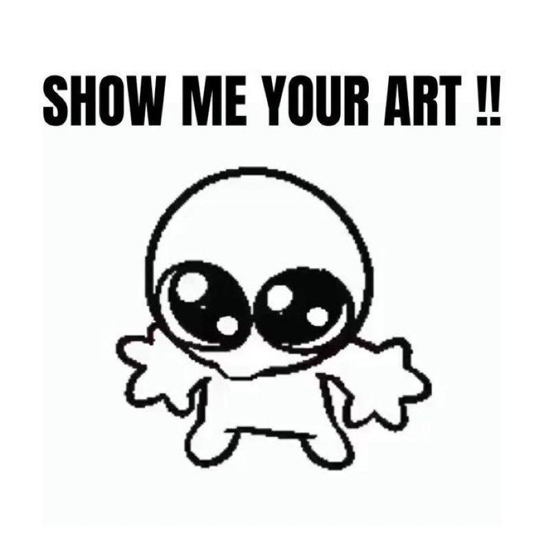 NFTGallerry's tweet photo. ✨ Art Share Time ✨

Drop your latest artwork below!

I want to discover new artists, support your work, and make more art moots.

#ArtShare #ArtistOnX #ArtMoots #ArtistMoots #ArtMutuals #AnimeArt #DigitalArt https://t.co/GpEWtKCnVH