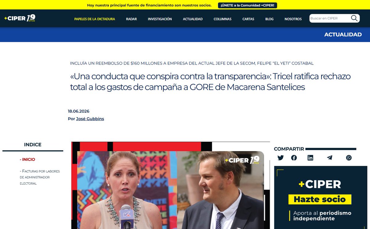 rodrigovega's tweet photo. @maca_santelices Quizás debiera preocuparse por el uso que usted le ha dado a los recursos públicos que ha recibido. https://t.co/nnDlgqVhSI