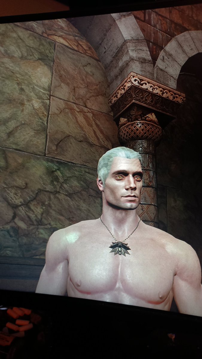 MaxxOverdrive9's tweet photo. Glad I hadn't updated @thewitcher sorry but the 50 mods I have just wouldn't take. Plus I like the Henry Cavill mod. Shame about the series. Ng+ is dope. Currently in the Sauna mission tryna find Whoreson Jr. #witcher3 https://t.co/zbdO6ZL0vK