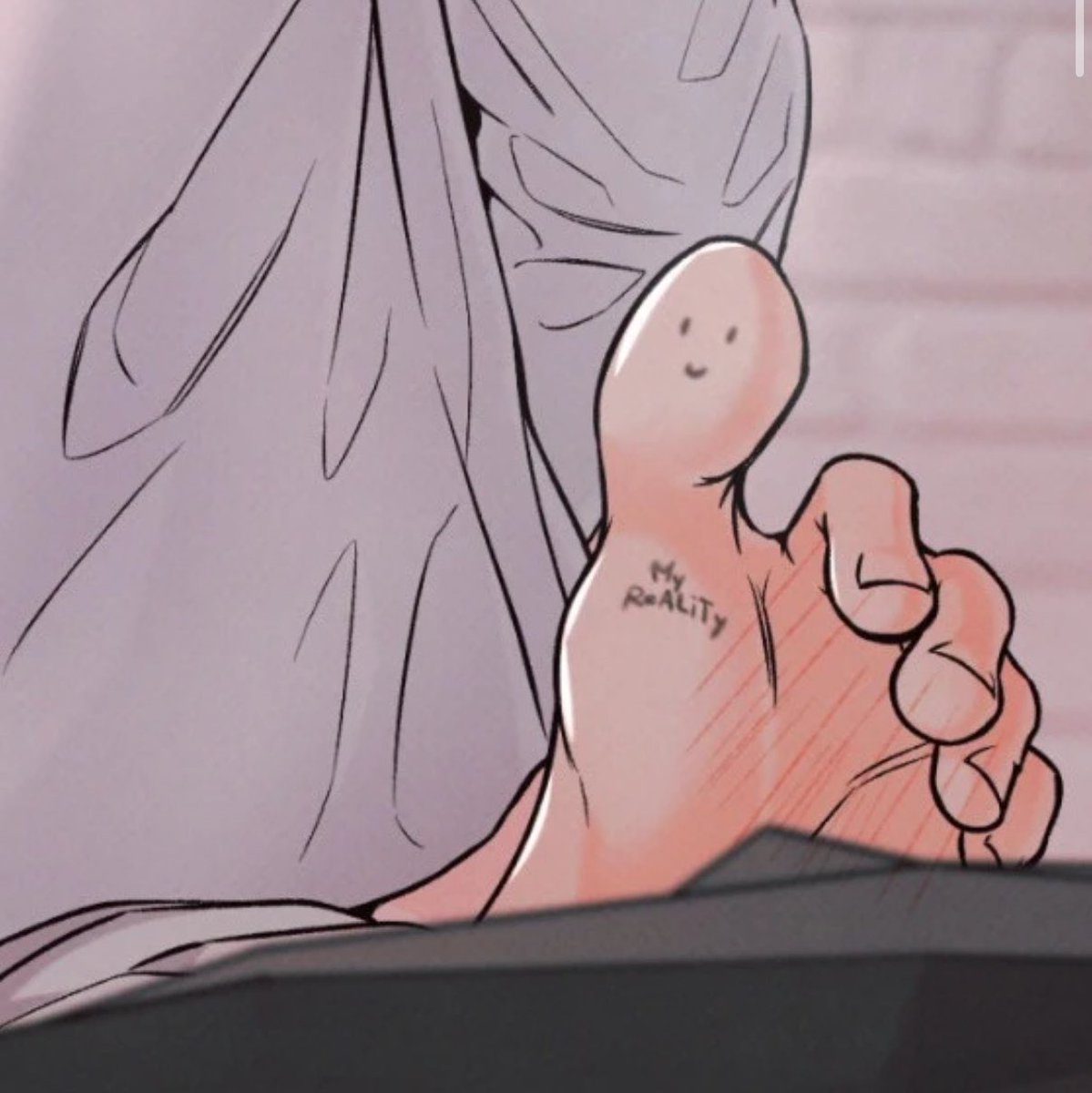 yaoigorl's tweet photo. THIS is how you know mok is a tattoo artist 🤣 #Borderline https://t.co/VDFnD1qbJv
