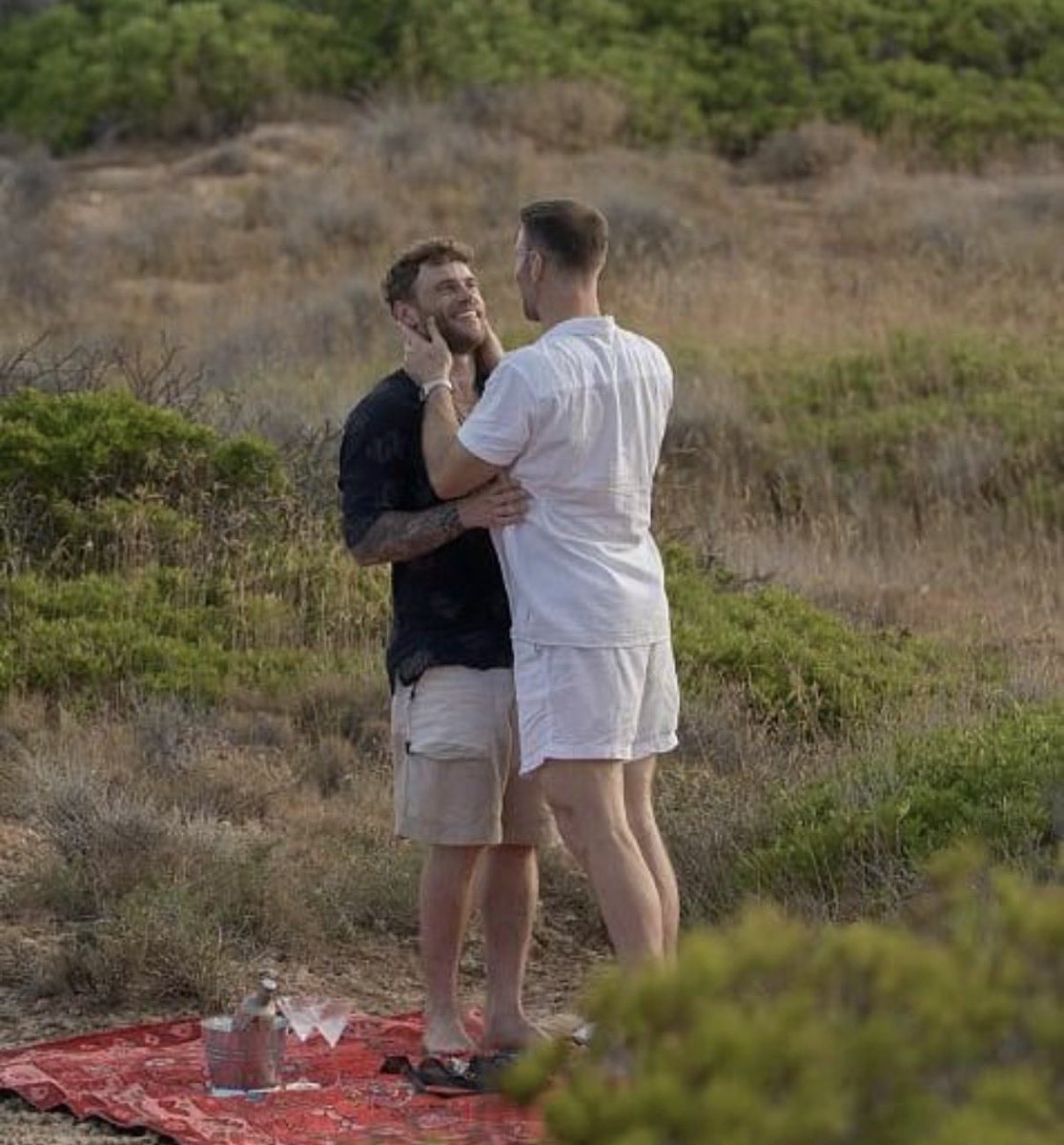 MichealTv01's tweet photo. Gus Kenworthy and Andrew Rigby just got engaged during a romantic getaway in Mallorca, with Kenworthy organizing the surprise for his boyfriend. 

And honestly, this is the kind of gay celebrity relationship story that hits differently.

An Olympic athlete proposing to his partner isn’t just another celebrity engagement. It pushes back against the old idea that elite male sports and openly gay romance somehow belong in separate worlds.

The interesting part isn’t the ring.

It’s seeing a gay man who built a public identity around elite sport openly build a life around love too.

Why do gay male athletes still feel so much more culturally significant when they show ordinary romantic vulnerability?