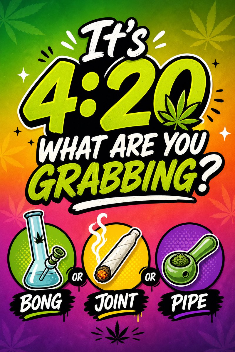 stoner_snack's tweet photo. The right tool for the job, what is your 420 go to... visit https://t.co/0X1SKSwWcz for more 420 fun
#420Community #CannabisCulture #HighVibesOnly #StonerLife #WeedLovers #ChronicCrew #DankMemes #CannaFam #ElevateYourMind #StonerSnack https://t.co/gPRuZnXrOK